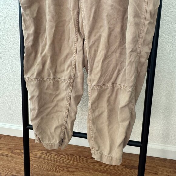 Everlane Khaki Barrel Pants Size 8 - Picture 9 of 10
